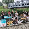 Suppen in Eibergen met een 1-persoons sup board