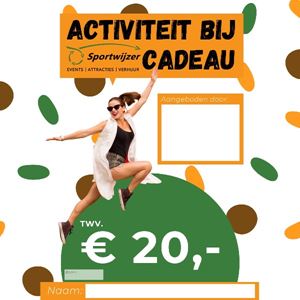 Cadeaubon 20 euro