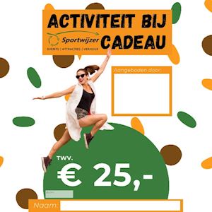 Cadeaubon 25 euro 