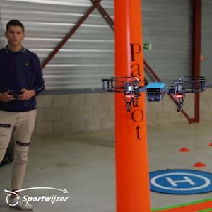 Indoor Drone vliegen 'Premium' locatie Sportwijzer Eibergen