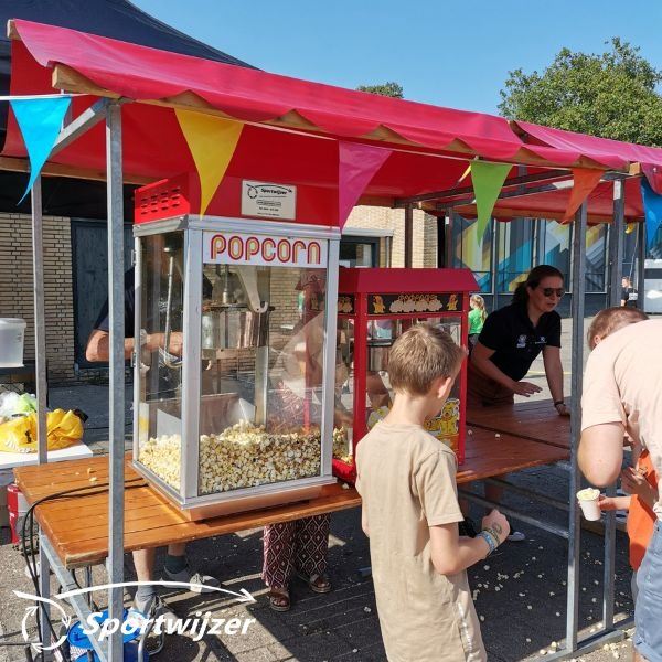 Popcornmachine huren + 100 ingredienten